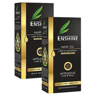                       Enshine Medicated Hair Oil - Pack Of 2 (100ml)                                              