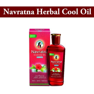 Navratna Ayurved Relaxes, Relieves, Rejuvenates Oil - 200ml Navratna Ayurved Relaxes, Relieves, Rejuvenates Oil - 200ml