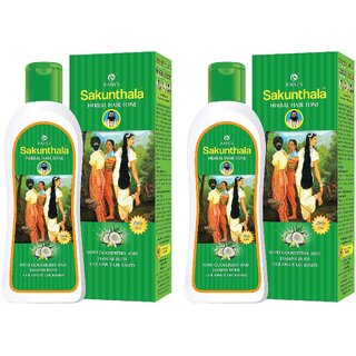                       Ranis Sakunthala Herbal Hair Tone Oil - 80ml (Pack Of 2)                                              