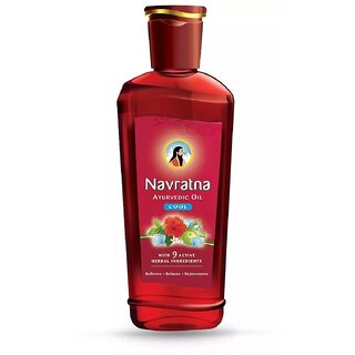                       Navratna Cool Hair Oil - Pack Of 1 (200ml)                                              