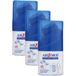 Abzorb Anti Fungal Powder - 50g (Pack Of 3) Abzorb Anti Fungal Powder - 50g (Pack Of 3)