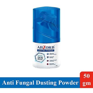 Abzorb Dusting Anti Fungal Powder - Pack Of 1 (50g) Abzorb Dusting Anti Fungal Powder - Pack Of 1 (50g)