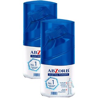 Abzorb Dusting Anti Fungal Powder - Pack Of 2 (50g) Abzorb Dusting Anti Fungal Powder - Pack Of 2 (50g)