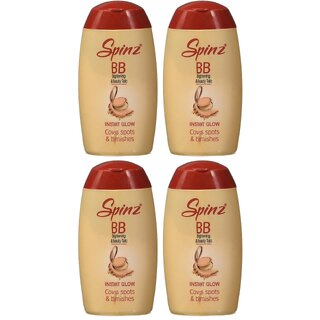 Spinz BB Instant Brightness Face Talc Powder - 25g (Pack Of 4) Spinz BB Instant Brightness Face Talc Powder - 25g (Pack Of 4)