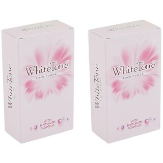 WhiteTone With Softshade Formula Face Powder - 70g (Pack Of 2) WhiteTone With Softshade Formula Face Powder - 70g (Pack Of 2)