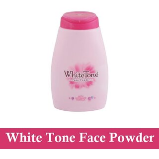 White Tone Face Powder With Soft Shade Formula - 70g White Tone Face Powder With Soft Shade Formula - 70g