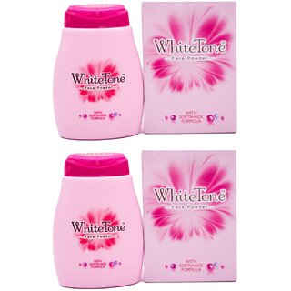                       White Tone Softshade Formula Face Powder - Pack Of 2 (50g)                                              