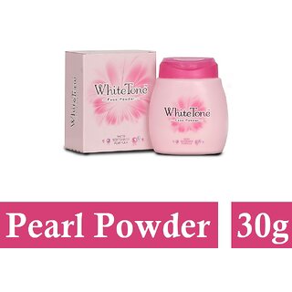                       White Tone Pearl Face Powder - 30gm                                              