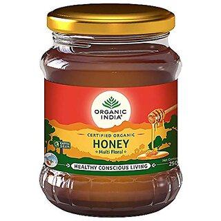 ORGANIC INDIA multi floral Honey 250 Gm