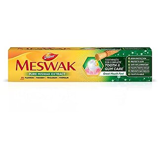                       Dabur Meswak Toothpaste 100g (Pack of 1)                                              