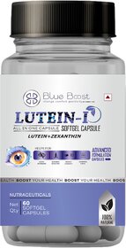 Blue Boost Lutein-I Zexanthin  Nutraceuticals Softgel Capsule 60 (Pack of 1) 50mg