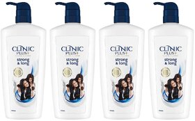 Clinic Plus Strong & Long Health Shampoo - 650ml (Pack Of 4)