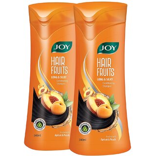 Joy Hair Fruits Shining Conditioning Shampoo 340 ML each pack of 4