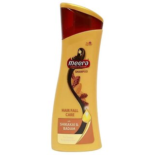 Meera Shikakai & Badam Hairfall Care Shampoo - 80ml Meera Shikakai & Badam Hairfall Care Shampoo - 80ml