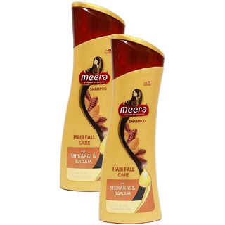 Meera Hair Fall Care Shampoo Bottle - Pack Of 2 (80ml) Meera Hair Fall Care Shampoo Bottle - Pack Of 2 (80ml)