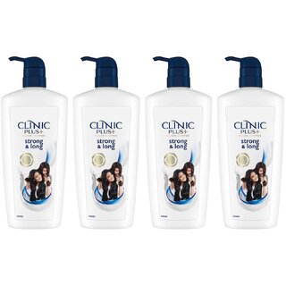 Clinic Plus Strong & Long Health Shampoo - 650ml (Pack Of 4)