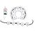 Kaku Fancy Dresses White Tiara Gajra For Girls/Bridal Gajra/White Juda/Bharatanatyam/Kuchipudi Dance -White, Free Size