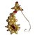 Kaku Fancy Dresses Marathi Nose Pin/Maharashtrian Nath Jewellery/Ethnic Jewellery/Nath Jewellery-Golden, Free Size