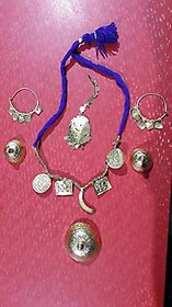Kaku Fancy Dresses Punjabi Giddha Jewellery Saggi Phul/Punjabi Ethnic Jewellery/Punjabi Dance Jewellery for girls