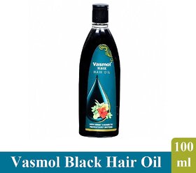Vasmol Black Hair Oil - Pack of 1 (100ml)