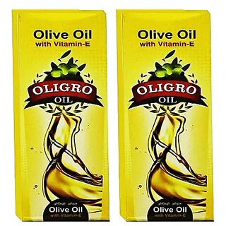                       Oligro Olive With Vitamin-E Oil - 100ml (Pack Of 2)                                              