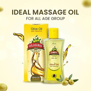                       Olive Oil With Vitamin-E Oligro (100ml)                                              