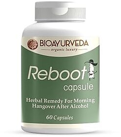 Bio Ayurveda Reboot Hangover Relief Capsule 60 Tablets