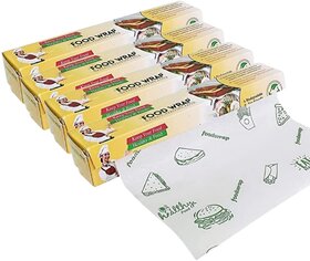 Maliso LITE Printed Food Wrap Paper Roll 11Meter (Pack of 4)