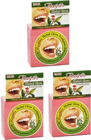 ISME Rasyan Herbal Clove Toothpaste - 25g (Pack Of 3)