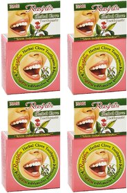 ISME Rasyan Herbal Clove Toothpaste - 25g (Pack Of 4)