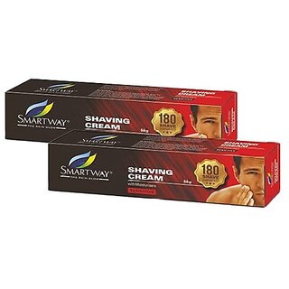                       Smartway Shaving Cream - Pack Of 2 (60gm)                                              