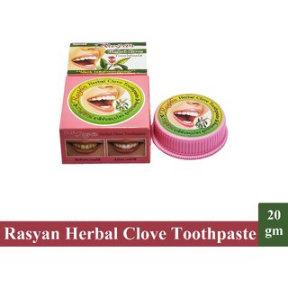 Herbal Clove White ISME Rasyan Toothpaste - 25gm
