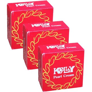                       Kelly Pearl Beauty Men  Women Cream - Pack Of 3 (5g)                                              