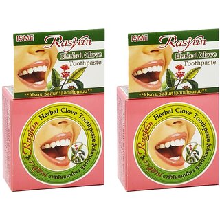 ISME Rasyan Herbal Clove Toothpaste - 25g (Pack Of 2)