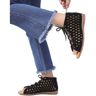 RAHEGAS House Elevate Your Style with Our Women's Gladiator Sandals