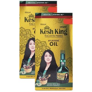 Kesh King Ayurved Scalp and Hair Oil - 50ml (Pack Of 2) Kesh King Ayurved Scalp and Hair Oil - 50ml (Pack Of 2)