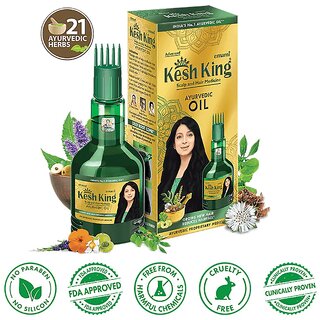 Kesh King Scalp and Hair Ayurved Oil (50ml) Kesh King Scalp and Hair Ayurved Oil (50ml)