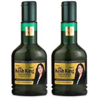 Kesh King Scalp and Hair Medicine Ayurved Oil - Pack Of 2 (50ml) Kesh King Scalp and Hair Medicine Ayurved Oil - Pack Of 2 (50ml)