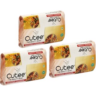                       Cutee Swarna Champa Beauty Soap - 48g (Pack Of 3)                                              