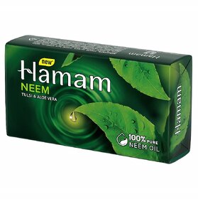 Hamam 100% Pure Neem Oil Soap Bar - 150gm