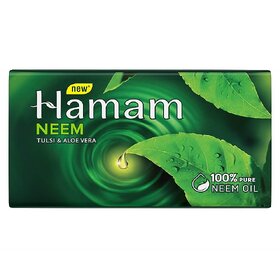Hamam Tulsi, Neem & Aloe Vera Soap - Pack Of 1 (150g)