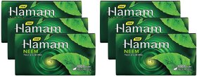 Hamam Neem Tulsi & Aloevera Soap - 45g (Pack Of 6)