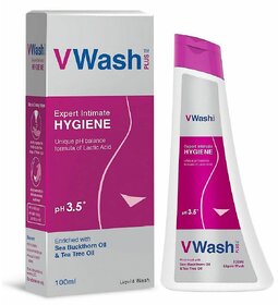 VWash Plus Intimate Hygiene Wash - Pack Of 1 (100ml)