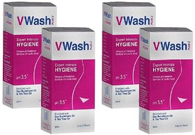 VWash Plus Expert Intimate Hygiene - 20ml (Pack Of 4)