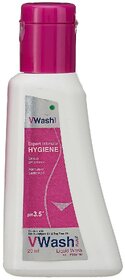 VWash Plus Intimate Hygiene Wash - Pack Of 1 (20ml)