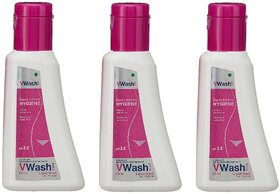VWash Plus Intimate Hygiene Wash - Pack Of 3 (20ml)