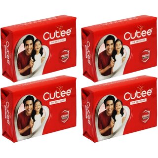Cutee Red Germ Protection Soap - 125g (Pack Of 4) Cutee Red Germ Protection Soap - 125g (Pack Of 4)