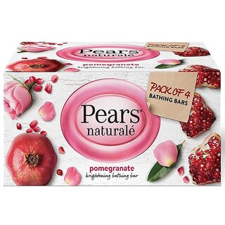                       Pears Pomegranate Brightening Soap - Pack Of 4 (125gm)                                              