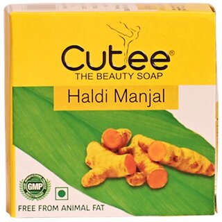                       Cutee Haldi Manjal The Beauty Soap - 100g                                              