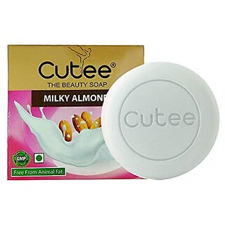                       Cutee The Beauty Soap Milky Almond - 100gm                                              